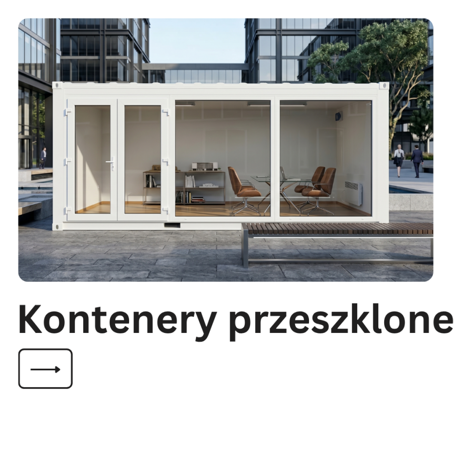 Kontenery przeszklone Kontenery przeszklone