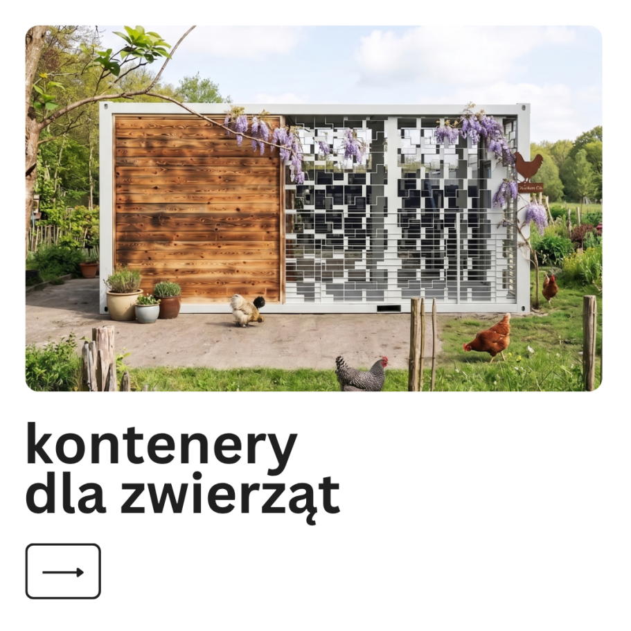 kontenery dla zwierząt kontenery dla zwierząt