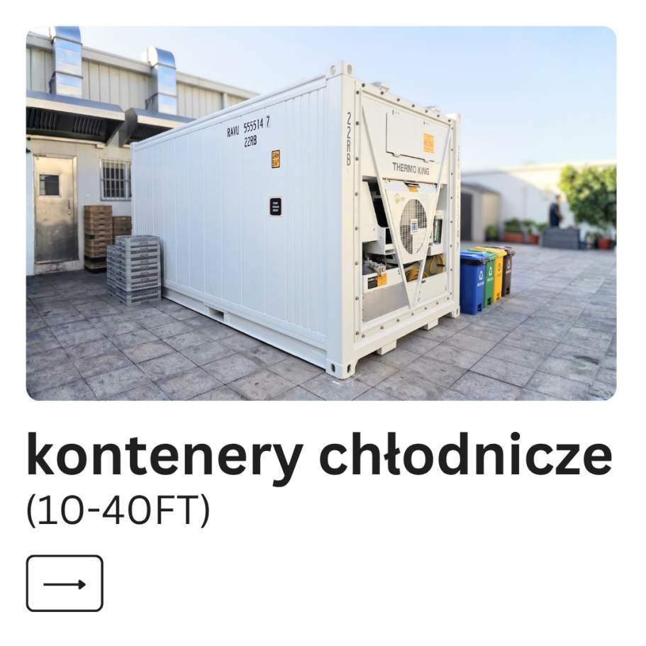kontenery chłodnicze kontenery chłodnicze