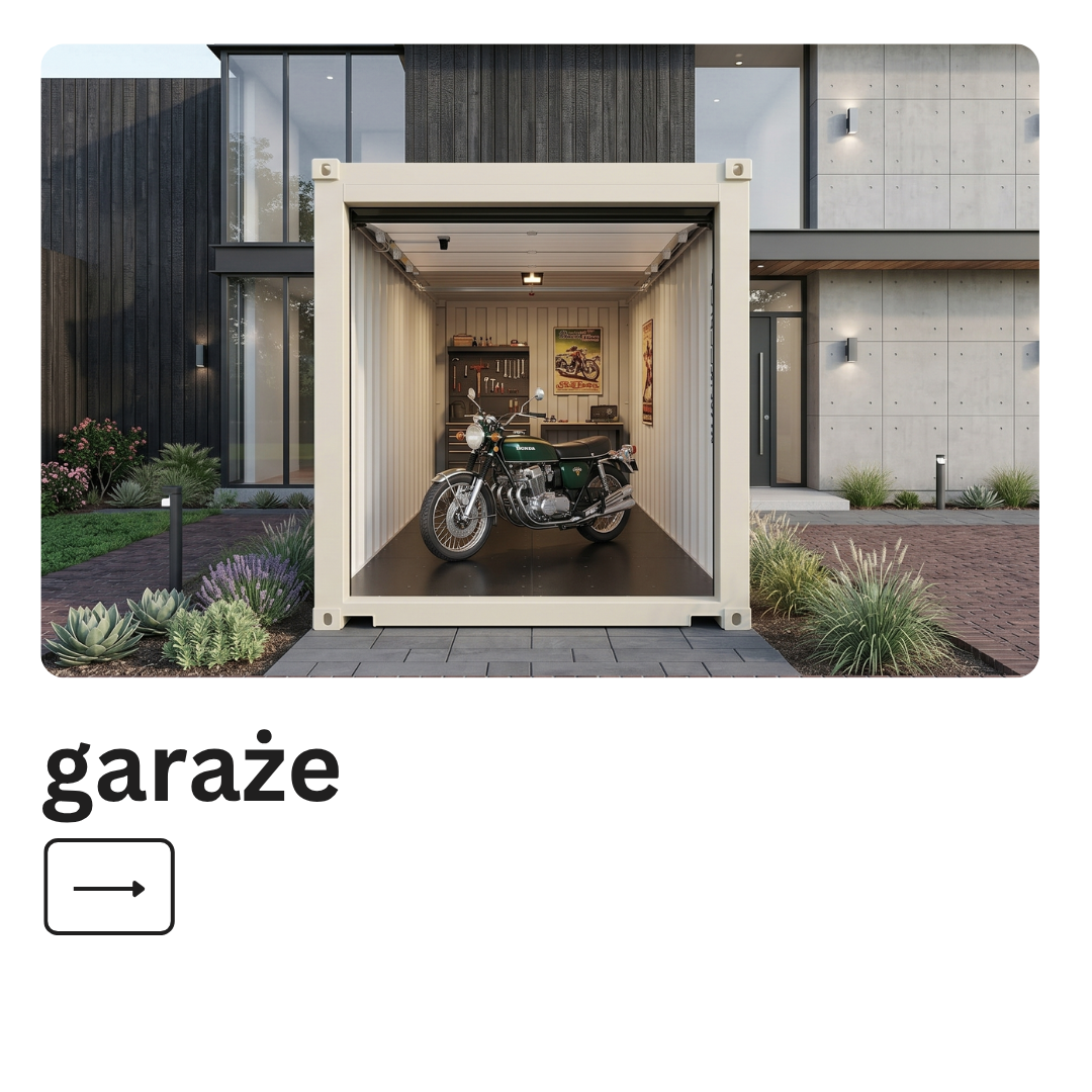garaże Kontenery garaże Kontenery